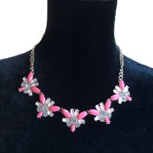 Charming Charlie Pink Chunky Necklace